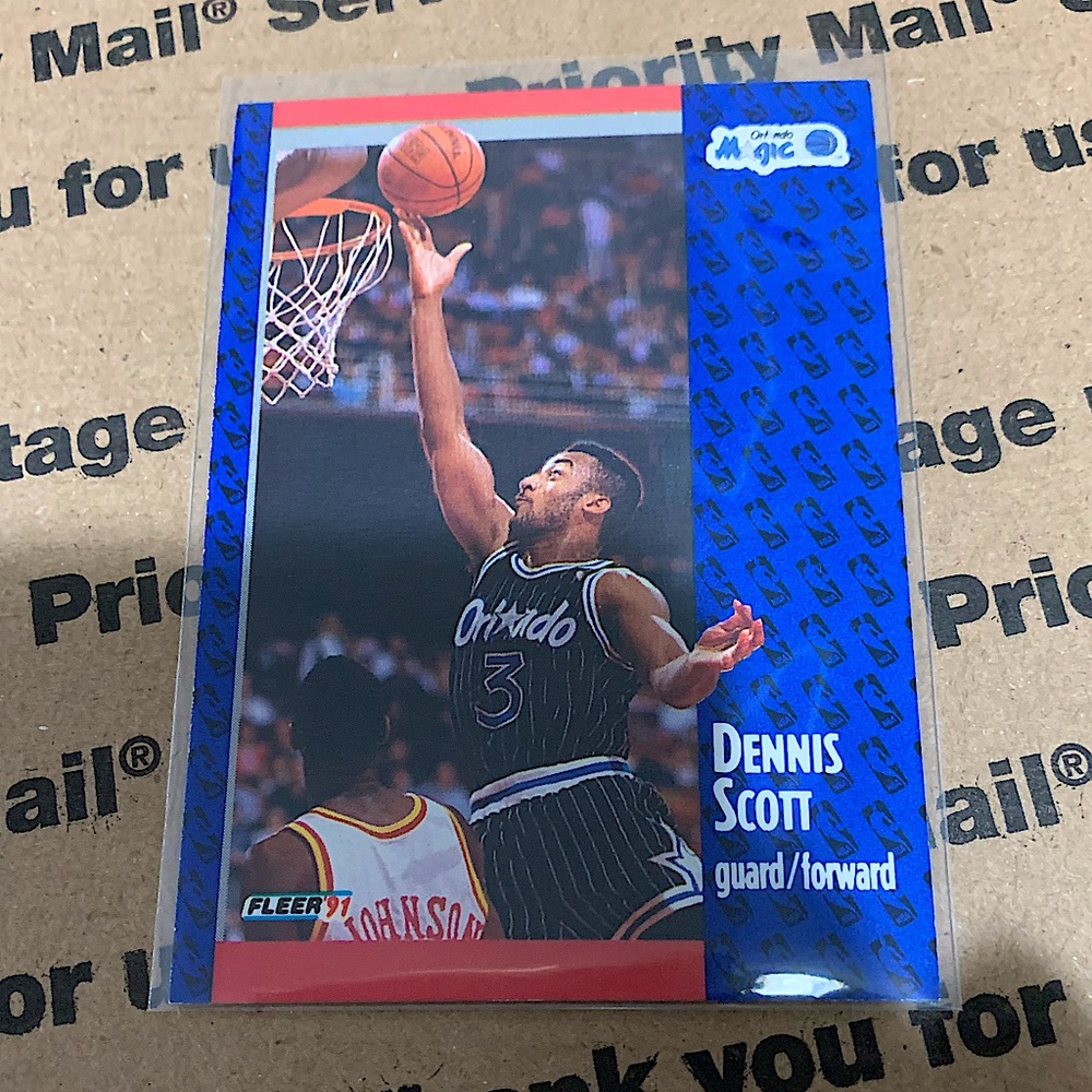 Dennis Scott ‘91 Fleer Card
